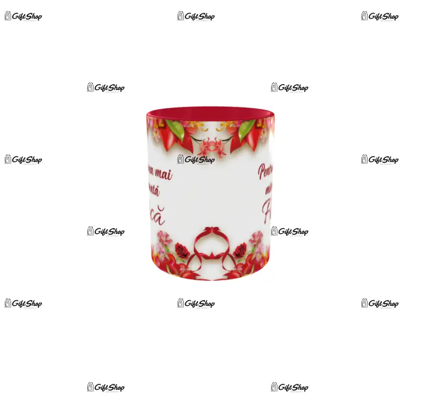 Pentru cea mai minunata fiica, cana ceramica, 330ml, cgs1193b